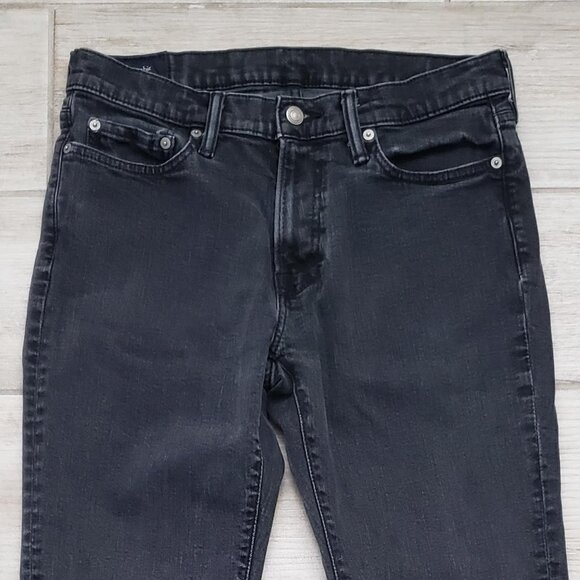 Abercrombie & Fitch Jeans Men's Athletic Skinny Stretch Open Knee Charcoal 32x34 - Picture 3 of 9